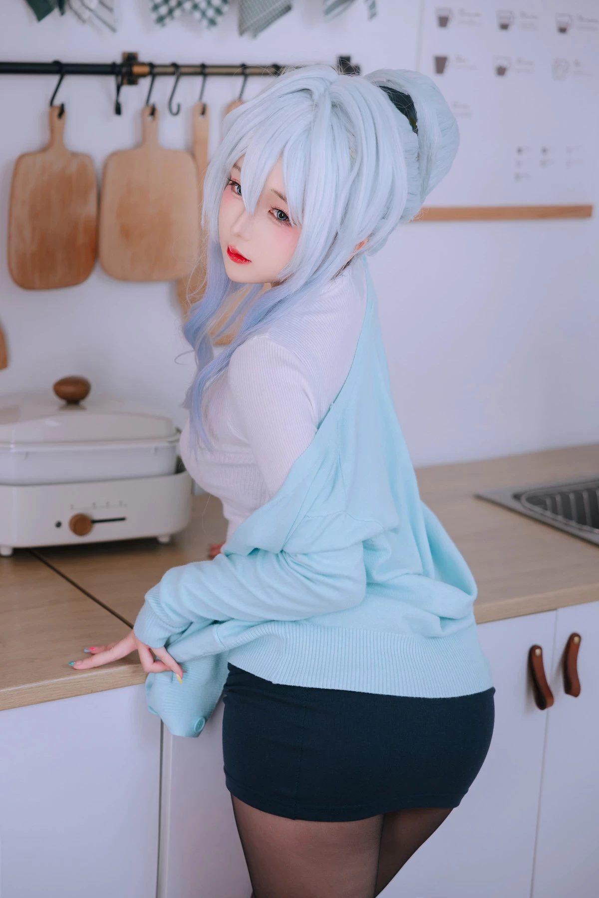 Cosplay Rinaijiao日奈嬌 未亡人雪女 Set.03