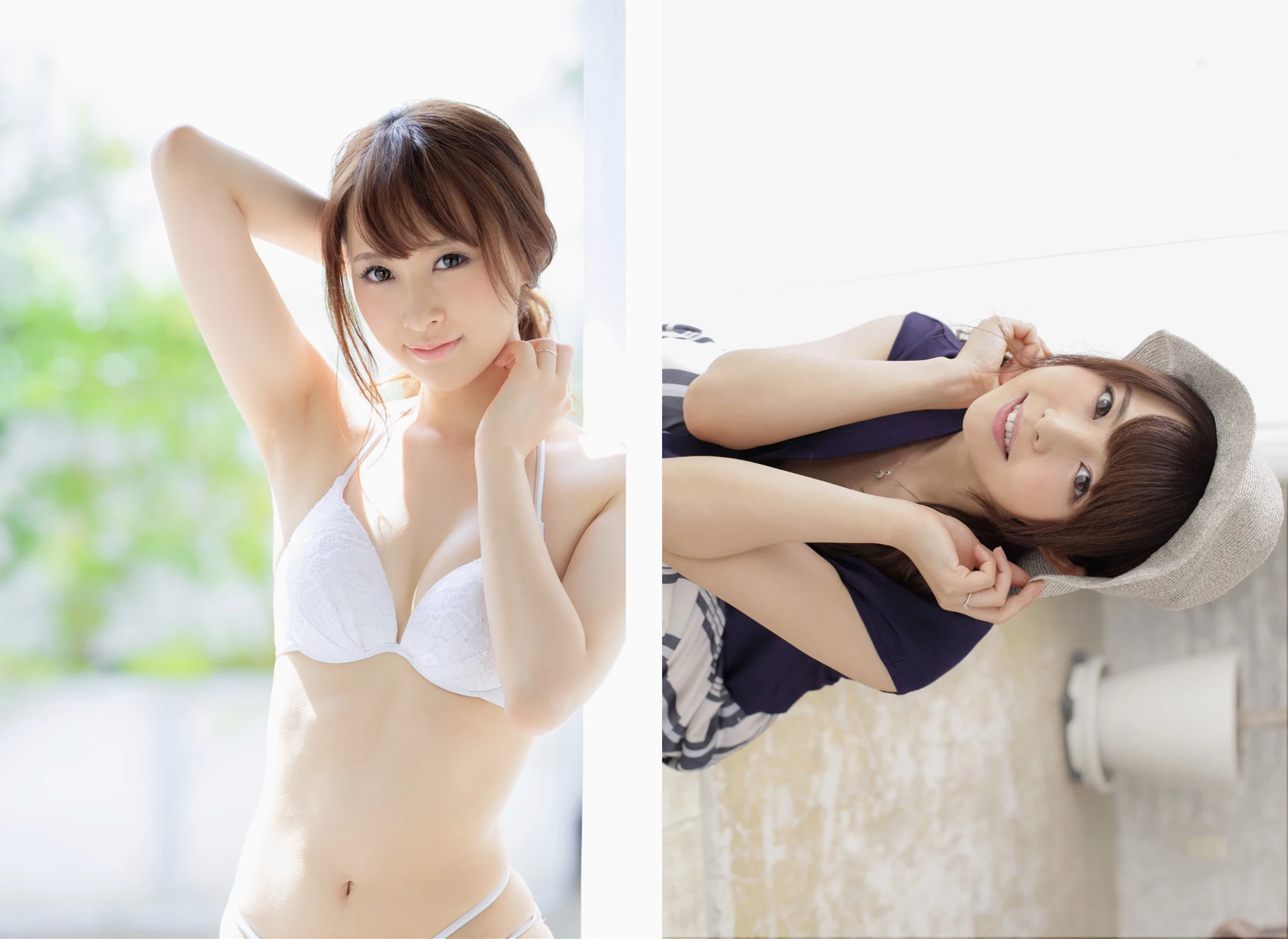 白石茉莉奈[Photobook] 写真集 ママは歌って踊れる爆乳アイドル’ [95P]