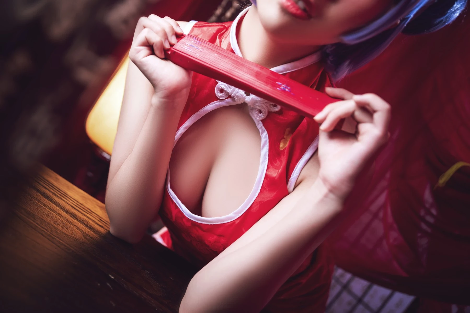 Cosplay 麵餅仙兒 雷姆旗袍