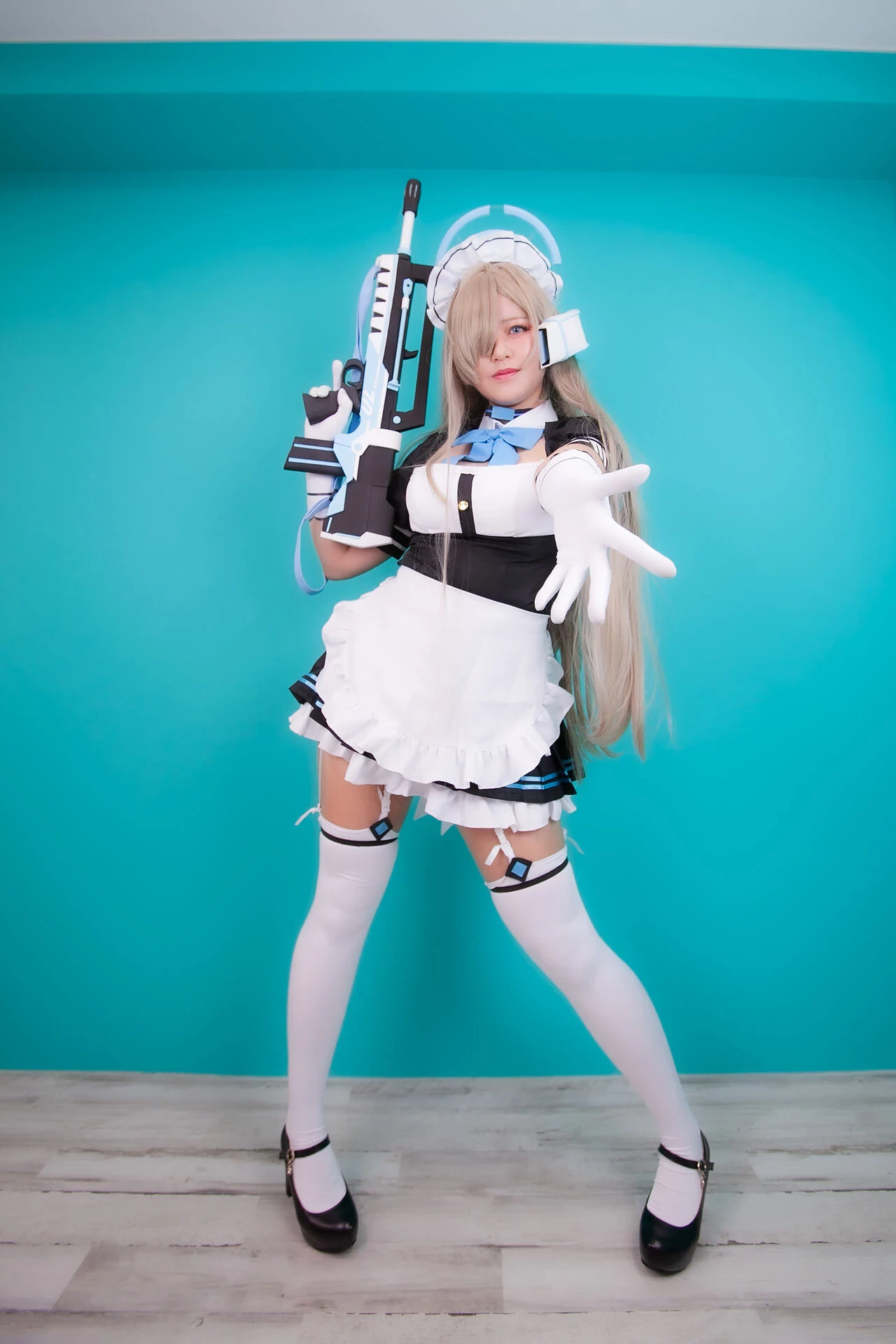 [Cutie Factory [Kanade]] Goshujin-sama Daisuki ♡ Asuna no Jitsuroku Memorial Lobby [Seijun Meido-hen] [Blue Archive]