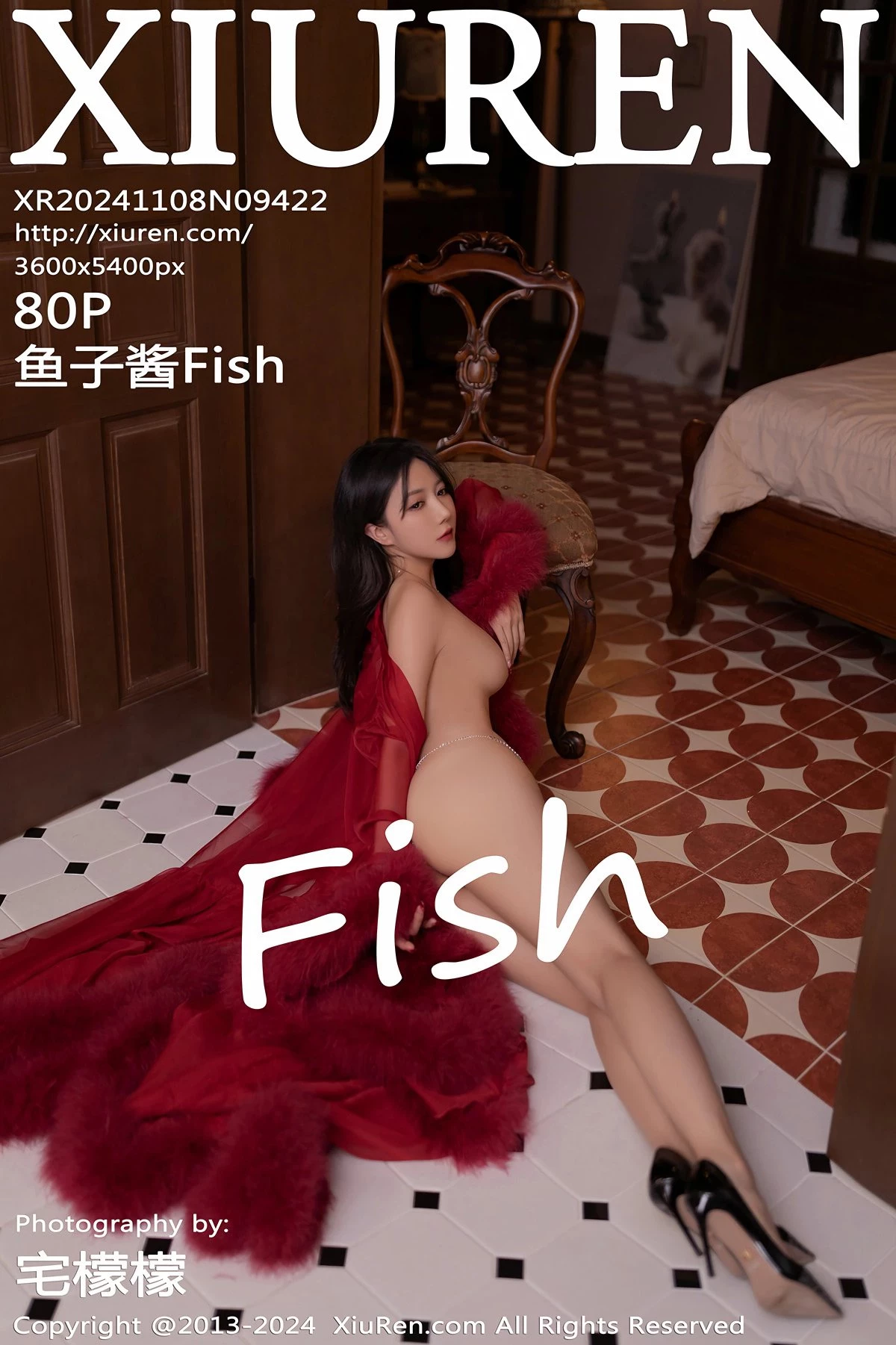 [XIUREN秀人网]2024.11.08 Vol.9422 鱼子酱Fish 完整版无水印写真[80P]