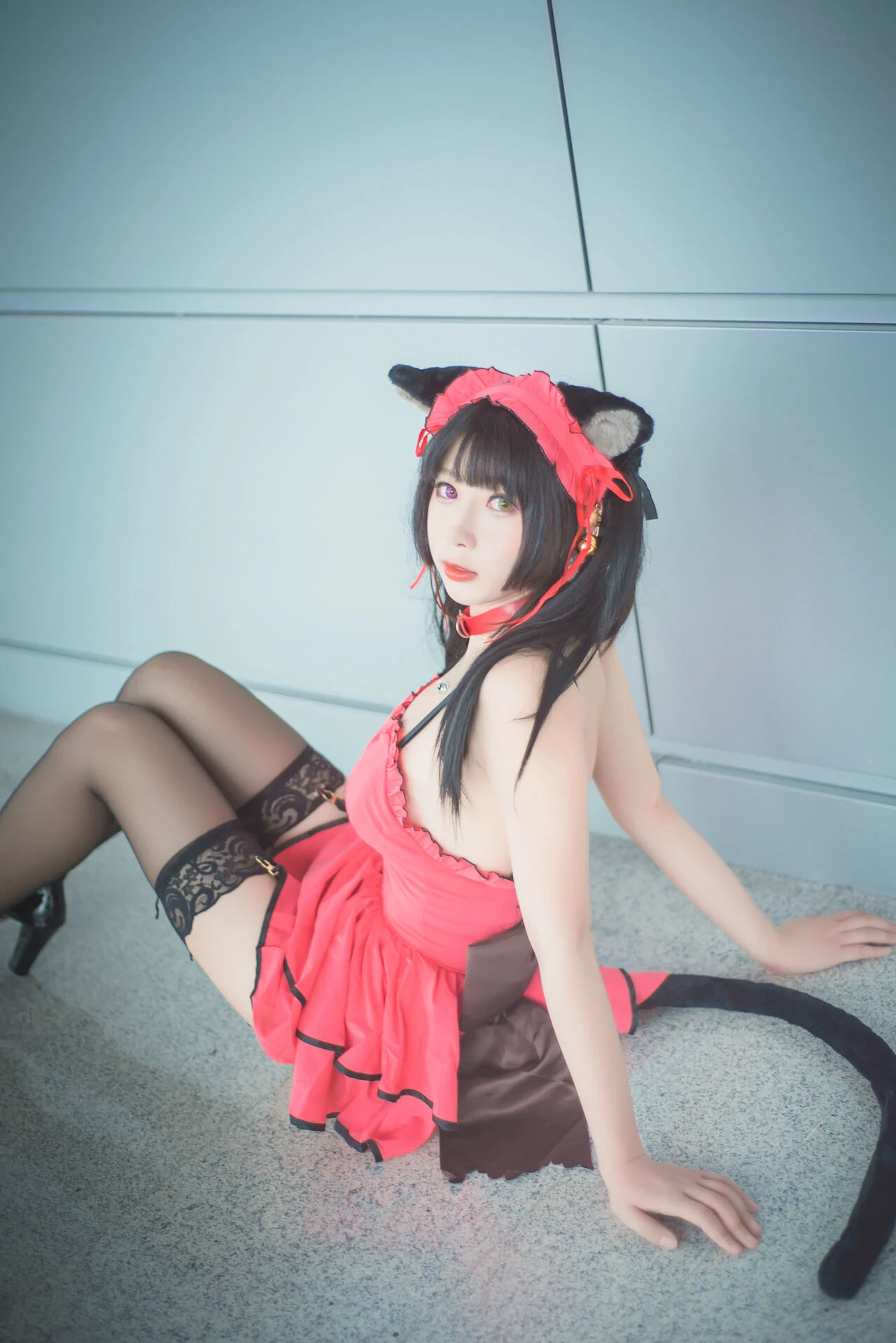 [黑米粥[小酥醬]] Tokisaki Kurumi Nekomimi Underwear