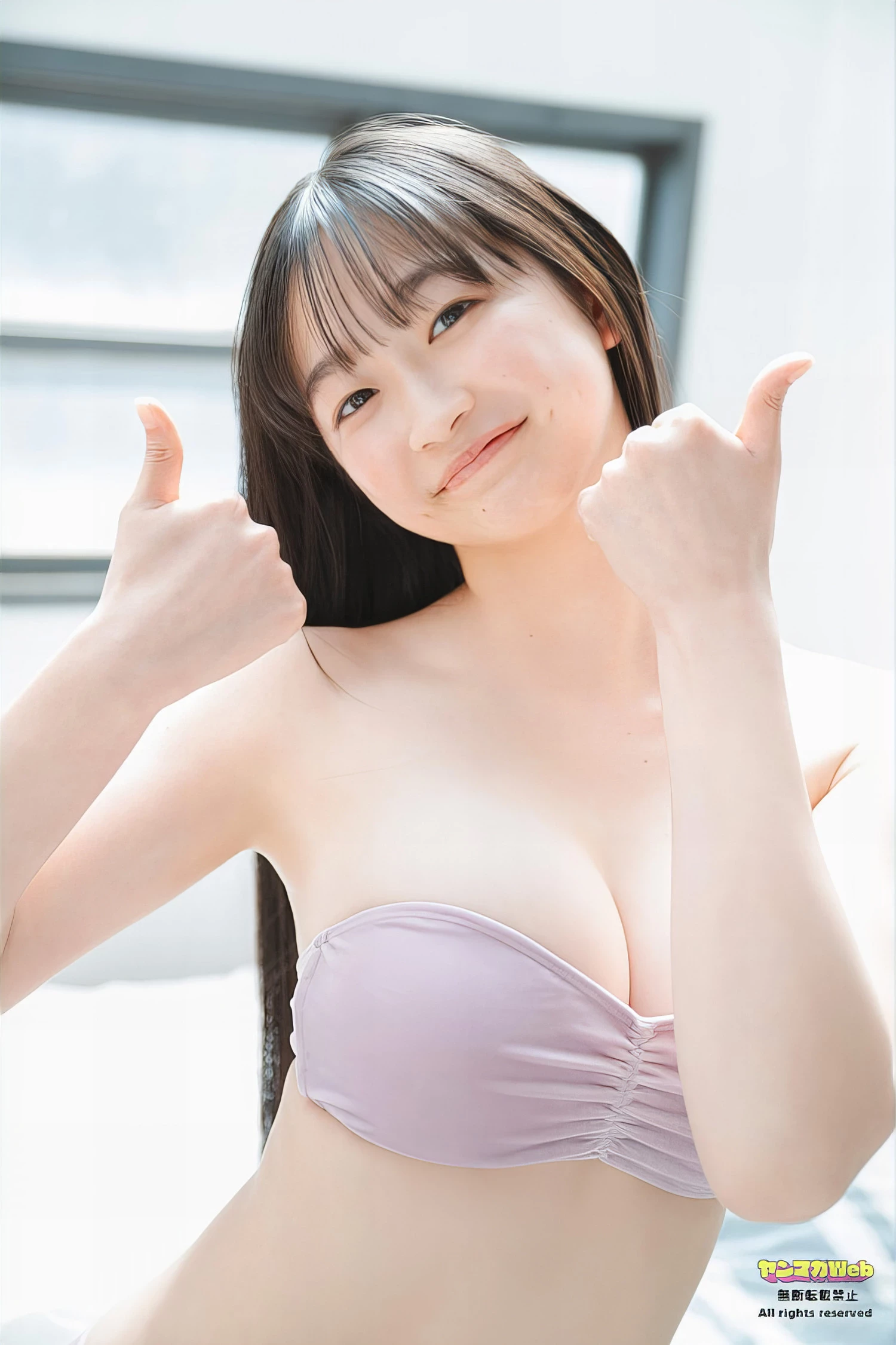 [ちばひなの] 甜心女孩真材实料 白嫩美乳露出太犯规 [16P]